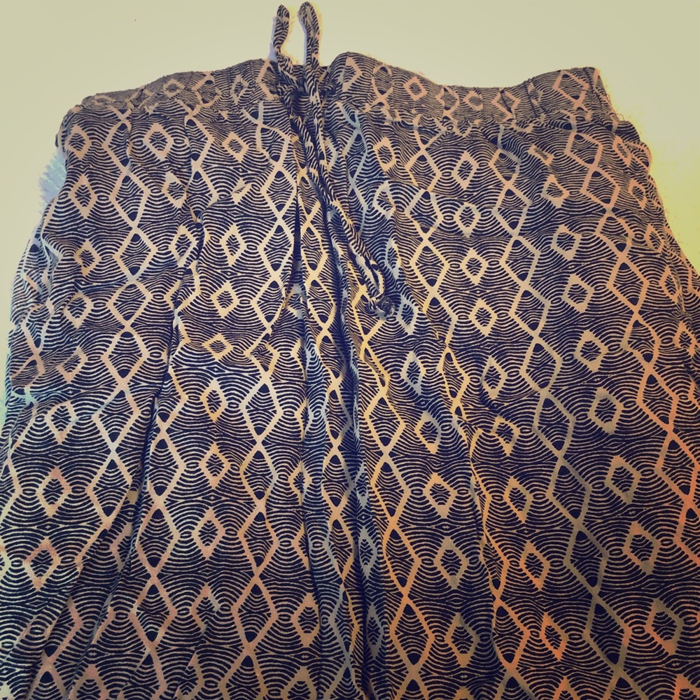 Aztec Print Maxi Skirt